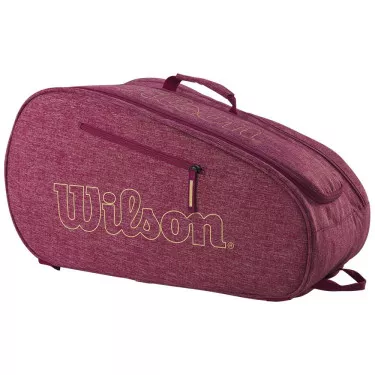 Wilson Team Padel Bag Red Heather