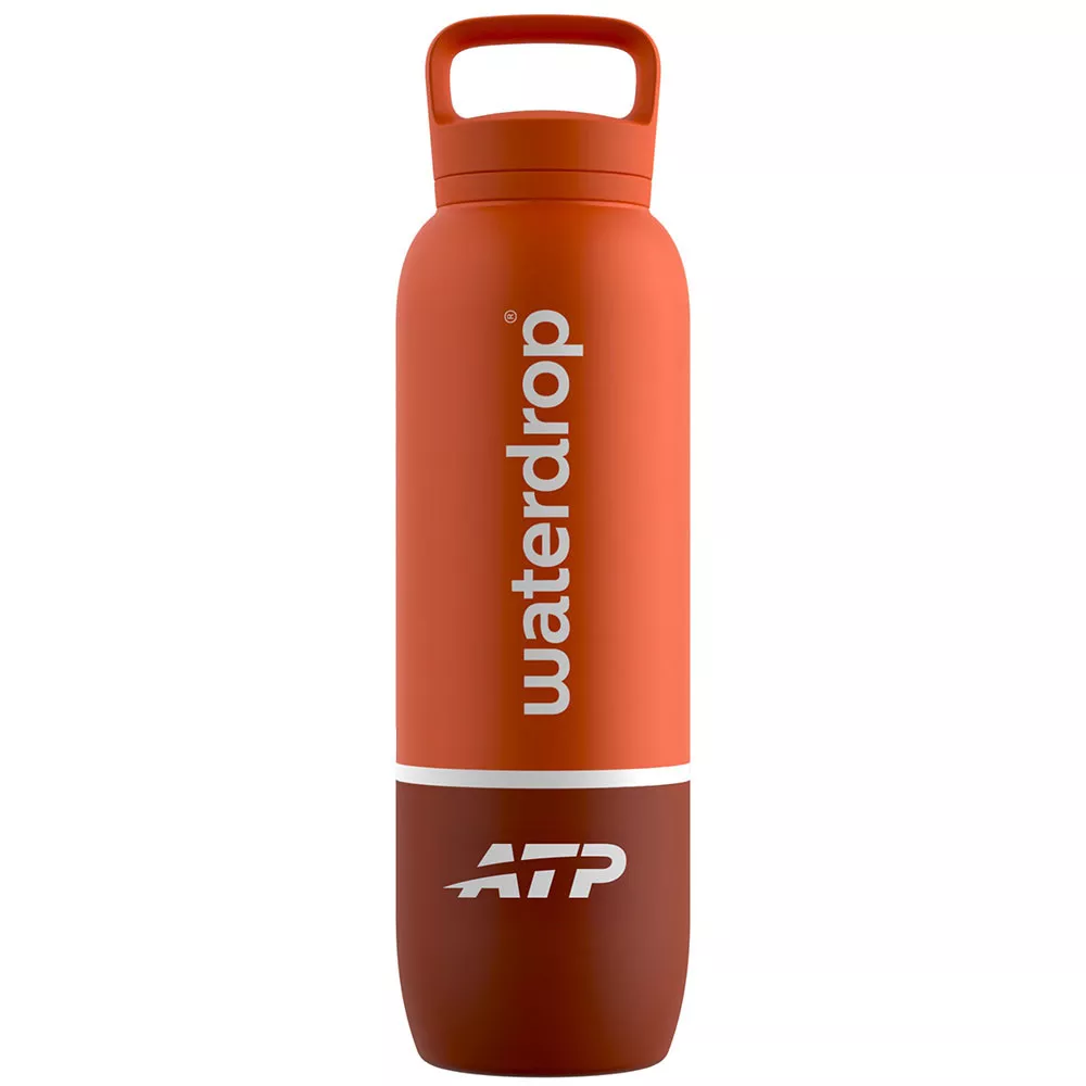 Thermo Waterdrop Bottle ATP Tour Clay Red
