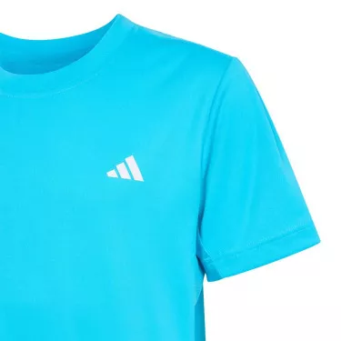Adidas Club Junior Tennis T-Shirt Signal Cyan
