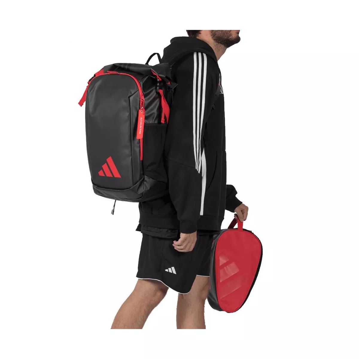 Adidas Multigame 2026 Backpack Black / Red Ale Galán