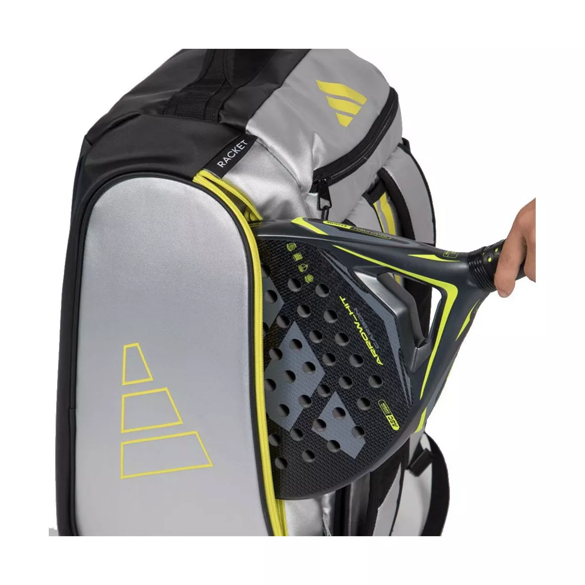 Adidas Tour 2026 Grey/Black Padel Bag