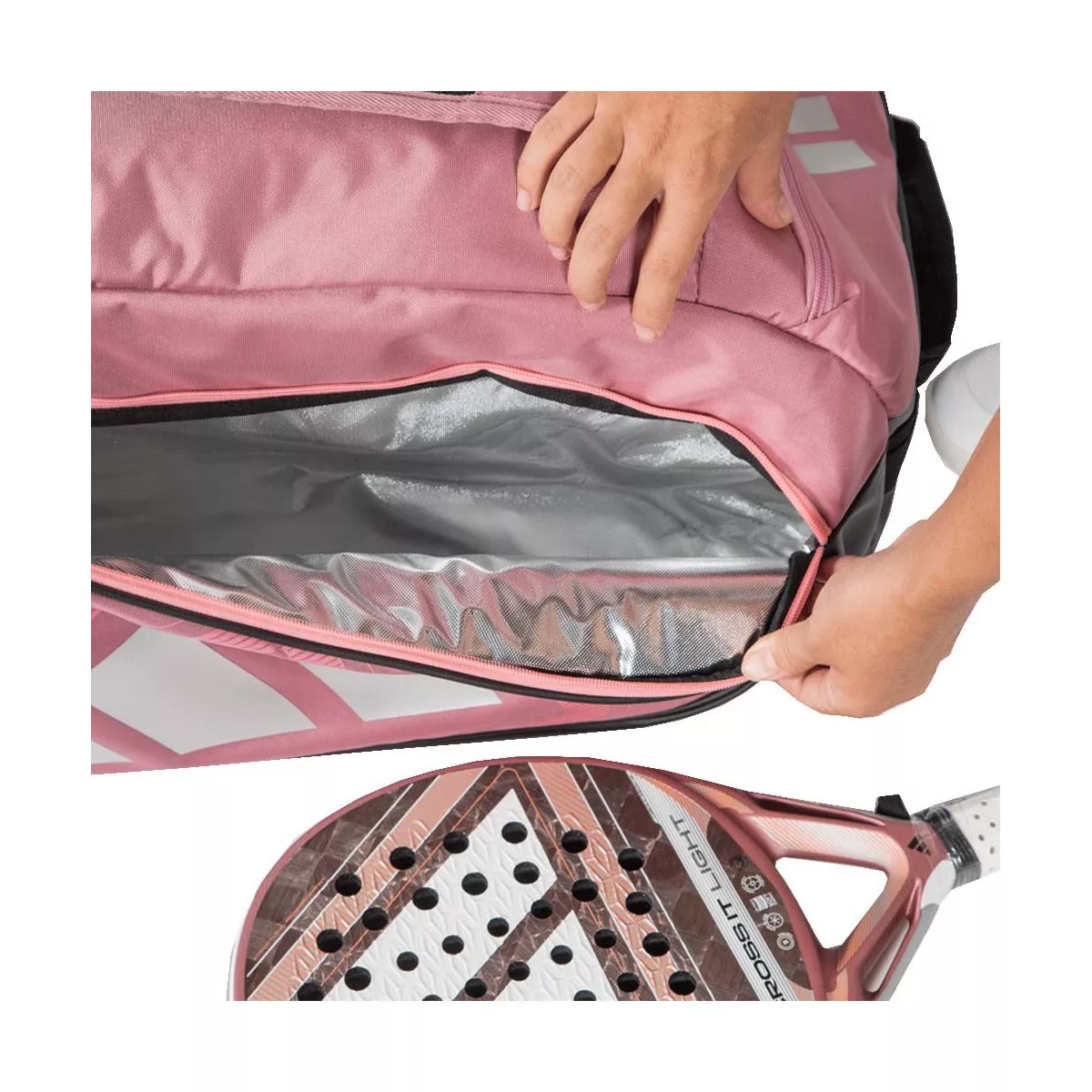 Adidas Pro Tour 2026 Martita Ortega Padel Bag Pink