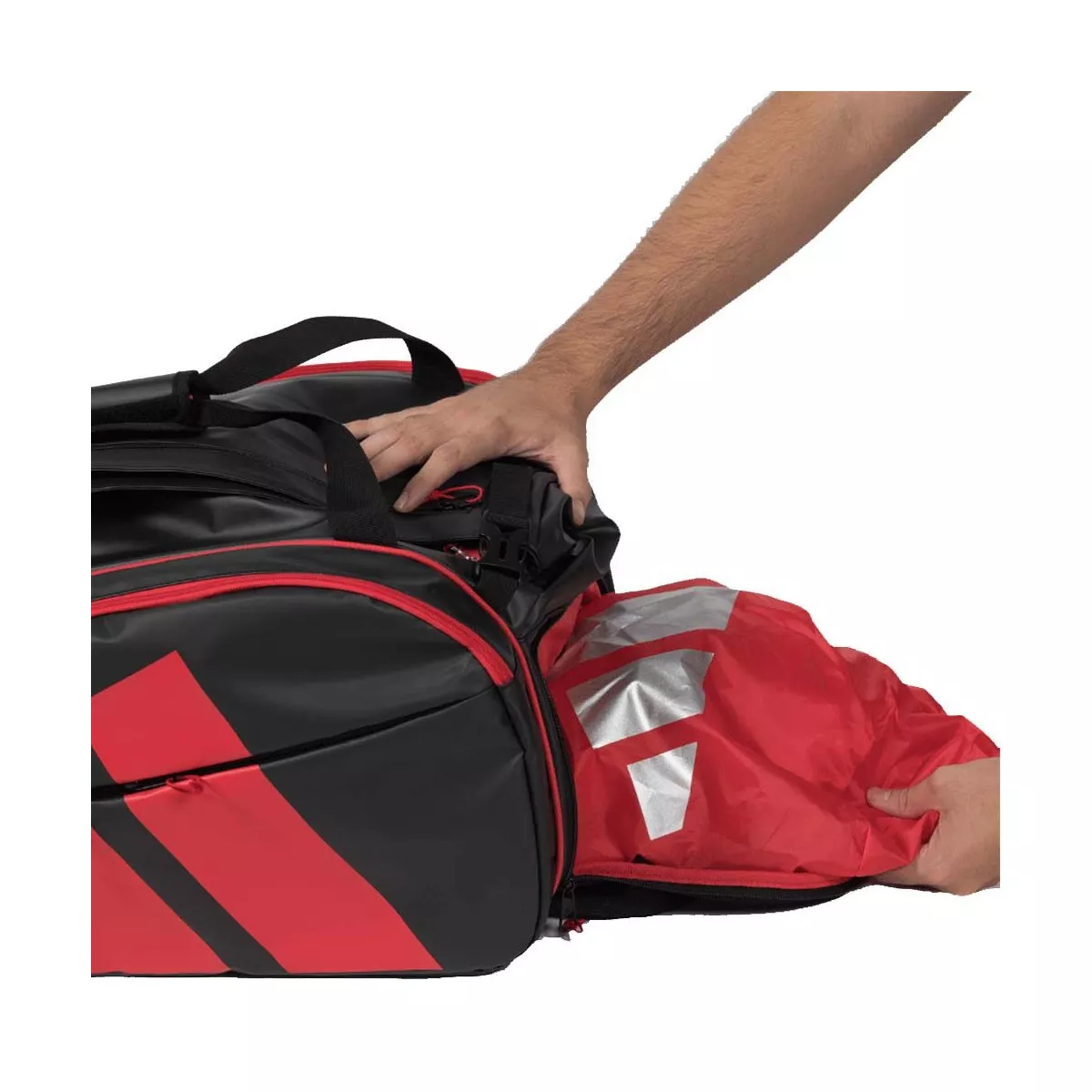 Adidas Multigame 2026 Padel Bag Black / Red Ale Galán