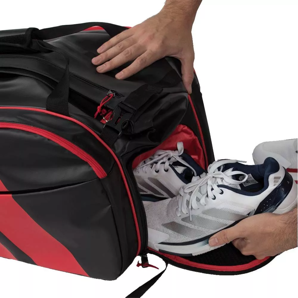 Adidas Multigame 2026 Padel Bag Black / Red Ale Galán