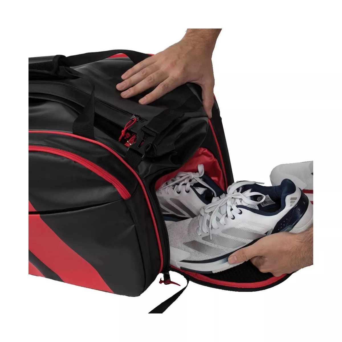 Adidas Multigame 2026 Padel Bag Black / Red Ale Galán