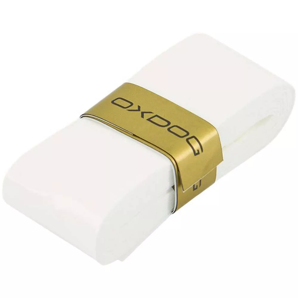Oxdog Gold Sticky White Overgrips - 12 Pack