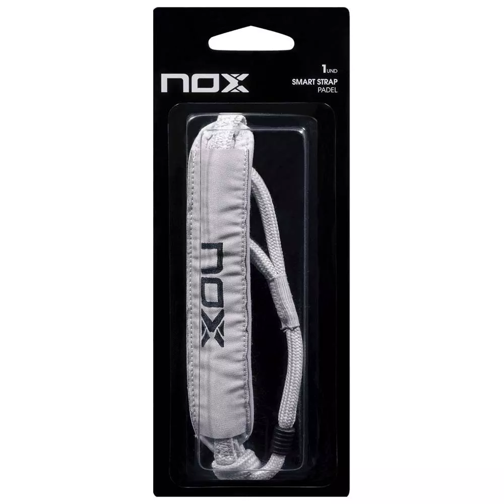Nox SmartStrap Luxury Padel Wrist Strap Grey