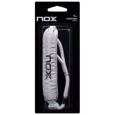 Nox SmartStrap Luxury Padel Wrist Strap Grey