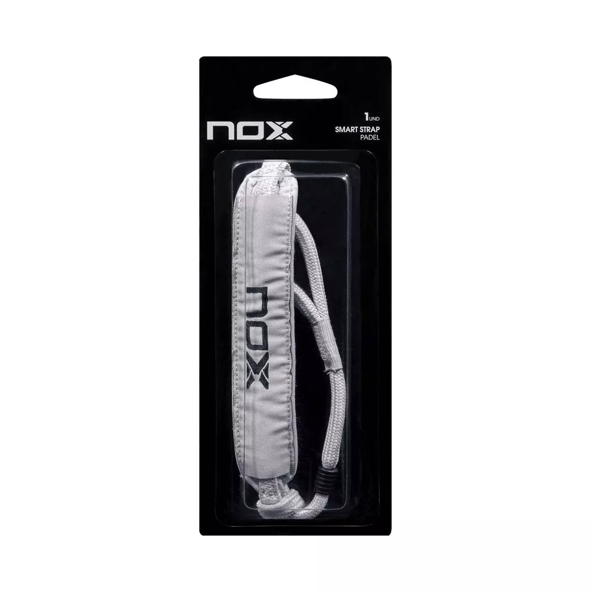 Nox SmartStrap Luxury Padel Wrist Strap Grey