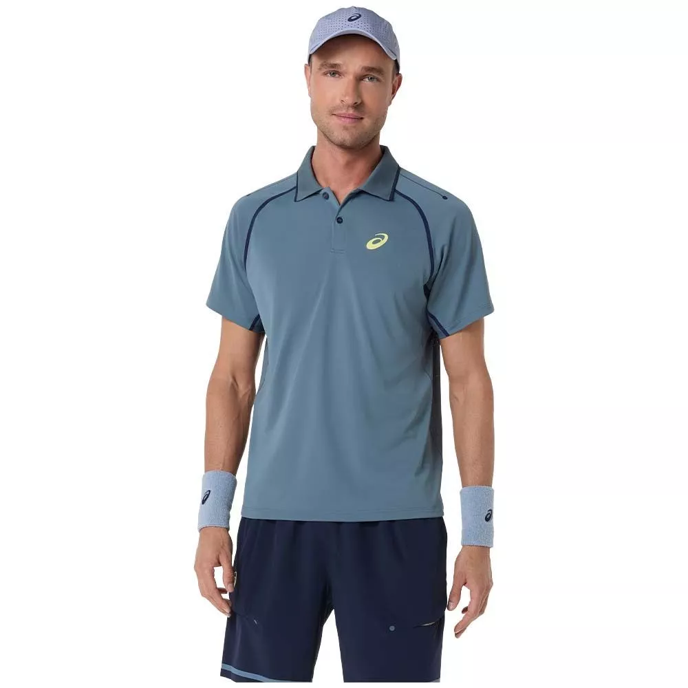 Asics Match SS Polo Shirt - Grey