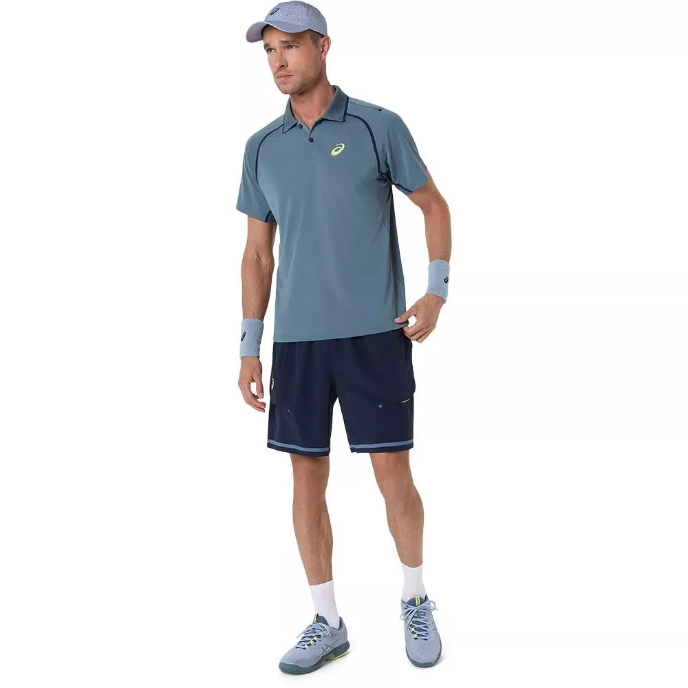Asics Match SS Polo Shirt - Grey