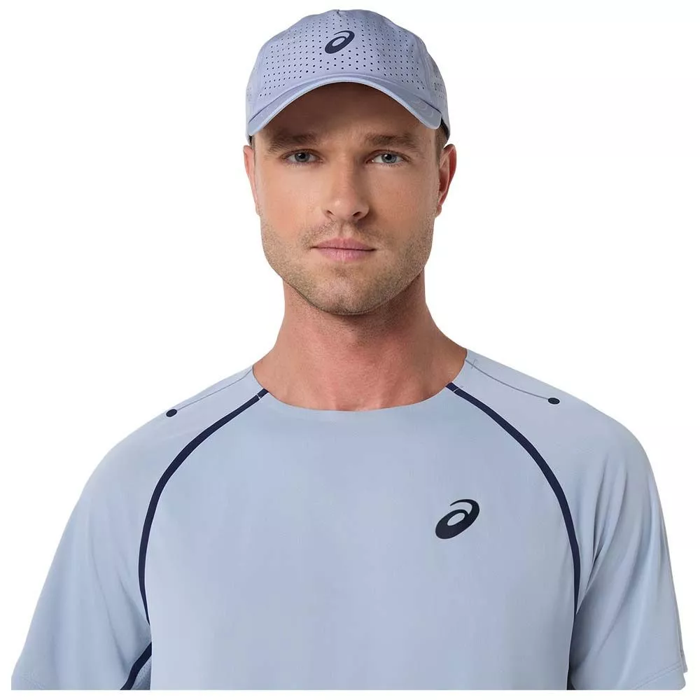 Asics Match SS T-Shirt Grey Blue