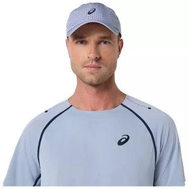 Asics Match SS T-Shirt Grey Blue