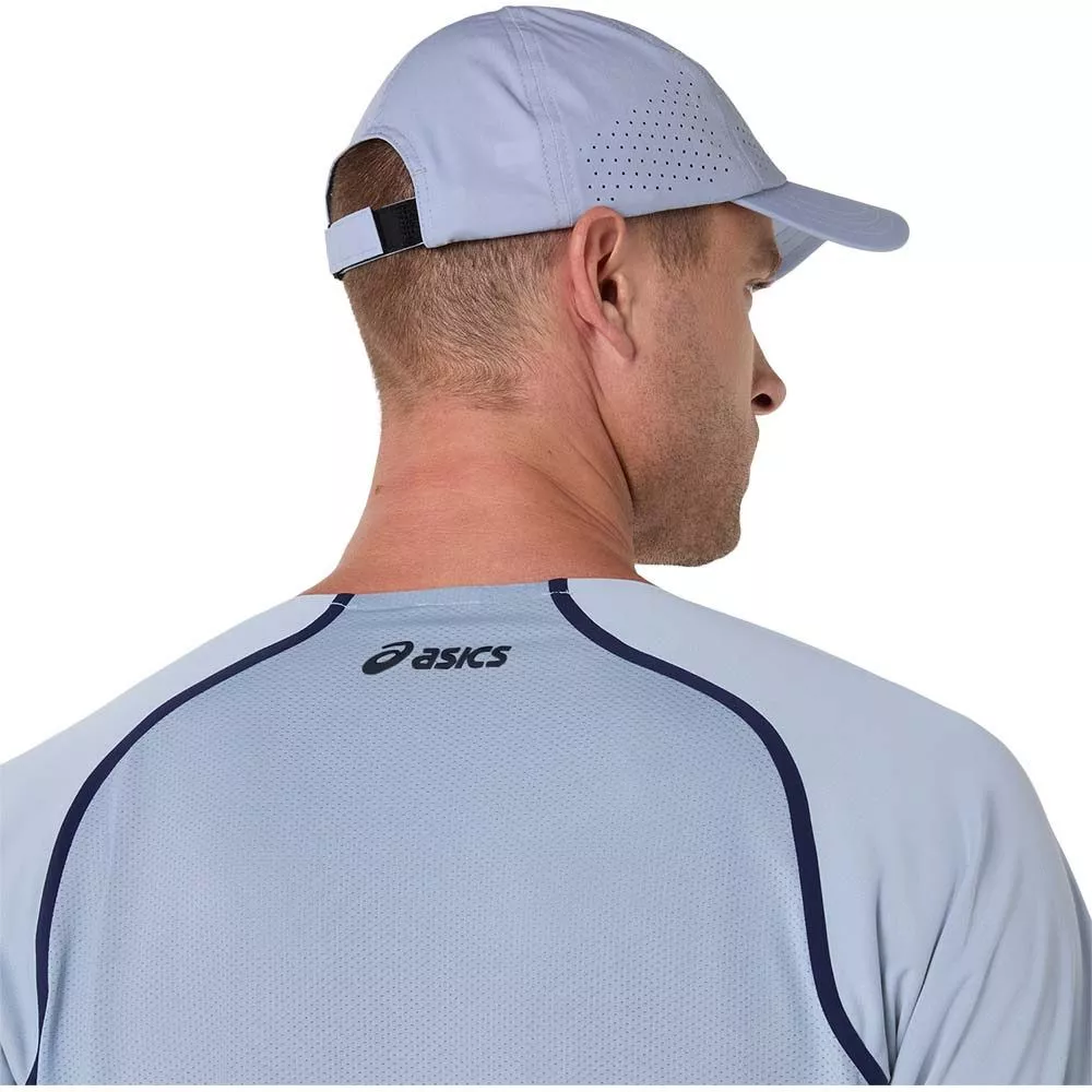 Asics Match SS T-Shirt Grey Blue