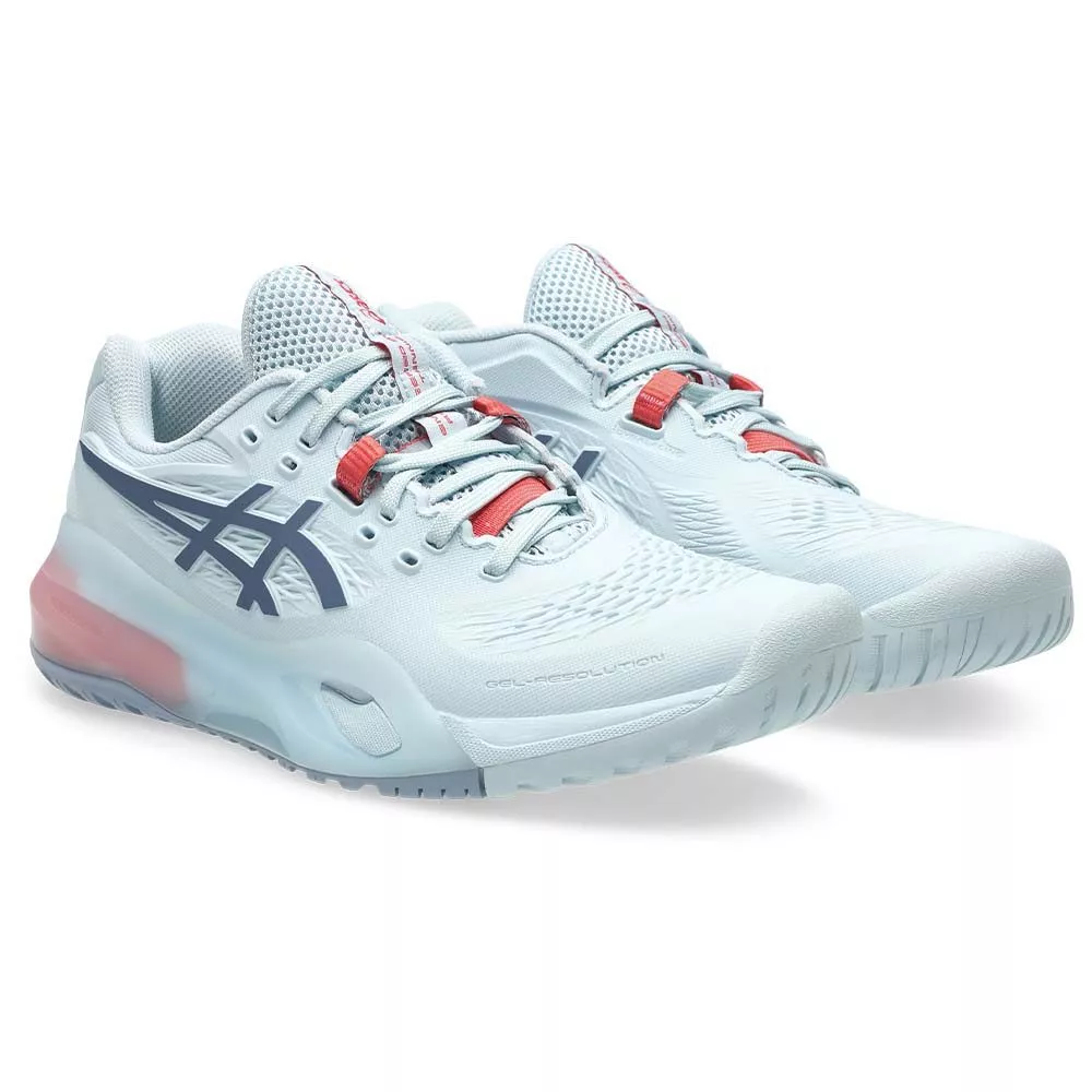Asics Gel Resolution X Women's Tennis Shoes Pastel Blue