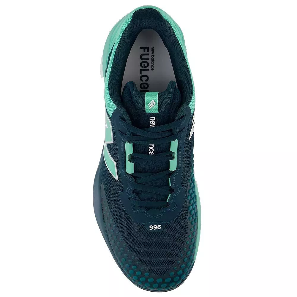 New Balance FuelCell 996 v6 Clay Court Shoes Dark Green / Green