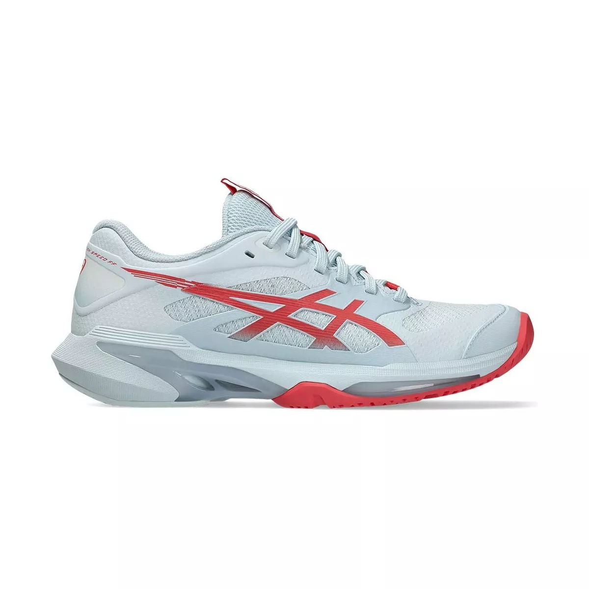 Asics Gel Solution Speed FF 4 Women's Tennis Shoes Pastel Blue / Red