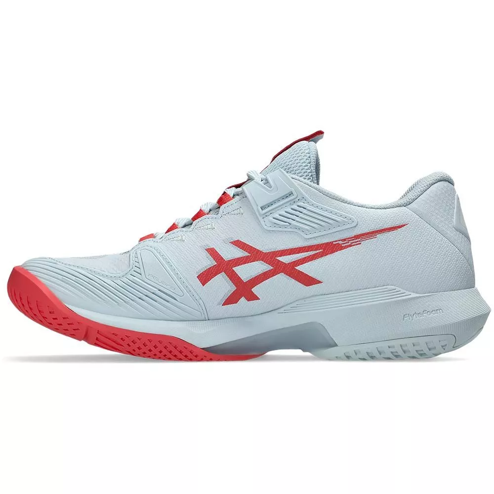 Asics Gel Solution Speed FF 4 Women's Tennis Shoes Pastel Blue / Red