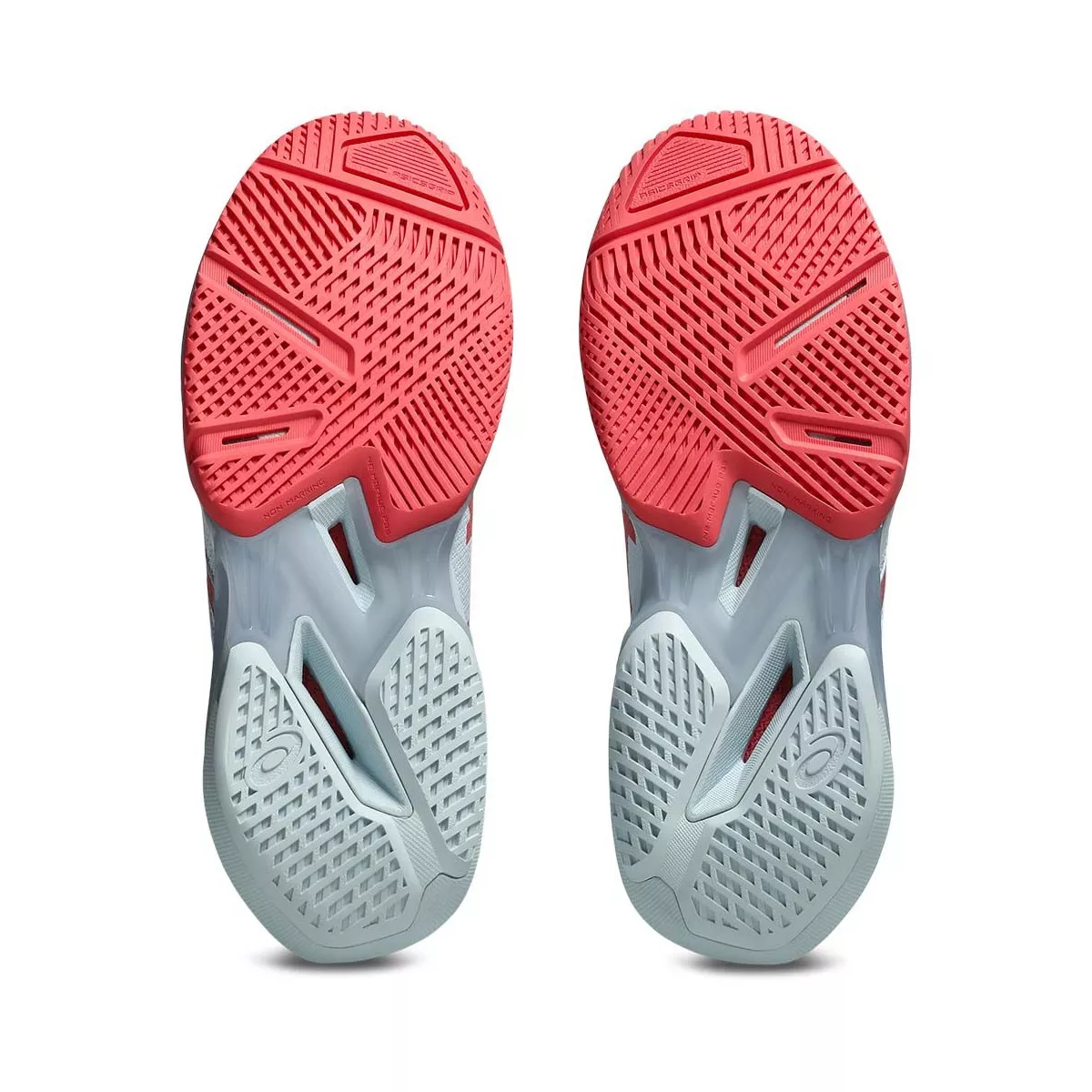 Asics Gel Solution Speed FF 4 Women's Tennis Shoes Pastel Blue / Red