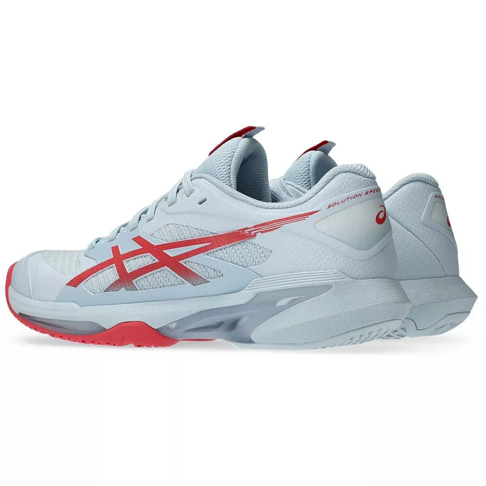 Asics Gel Solution Speed FF 4 Women's Tennis Shoes Pastel Blue / Red