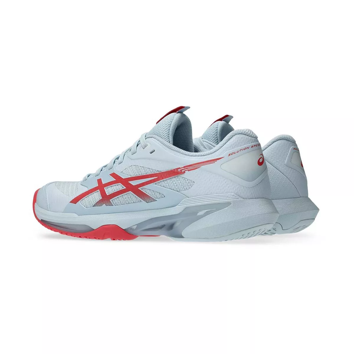 Asics Gel Solution Speed FF 4 Women's Tennis Shoes Pastel Blue / Red