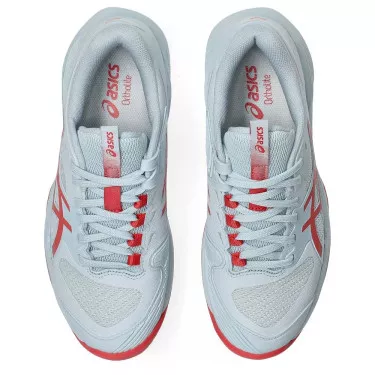 Asics Gel Solution Speed FF 4 Women's Tennis Shoes Pastel Blue / Red