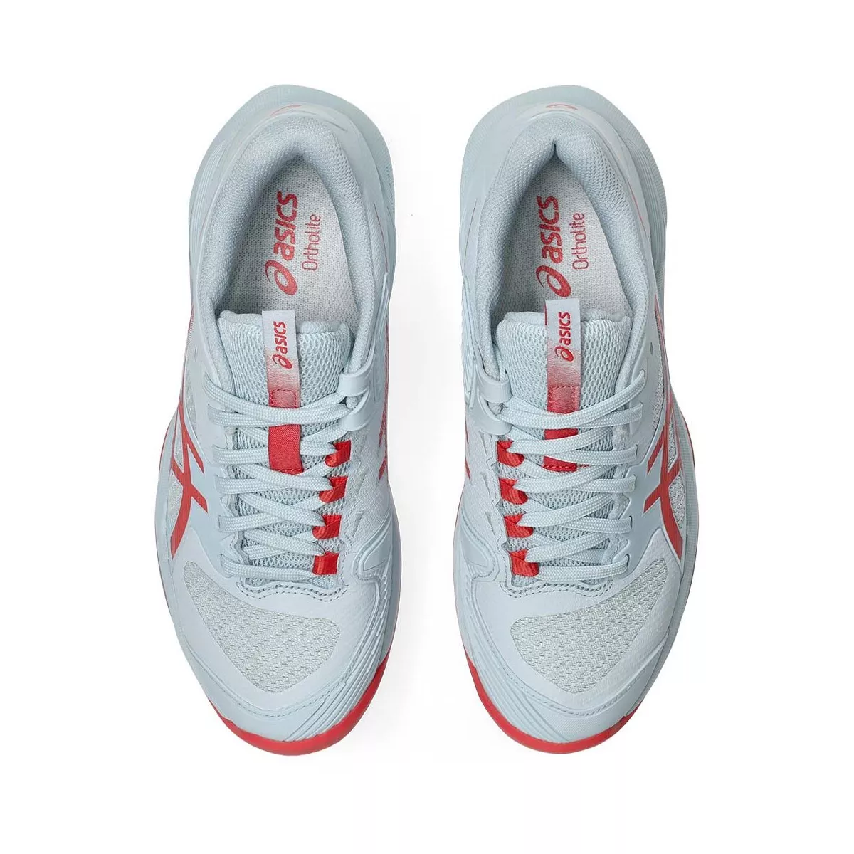 Asics Gel Solution Speed FF 4 Women's Tennis Shoes Pastel Blue / Red