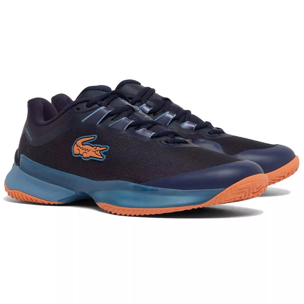Lacoste AG-LT Ultra Roland Garros Clay Court Tennis Shoes Navy Blue