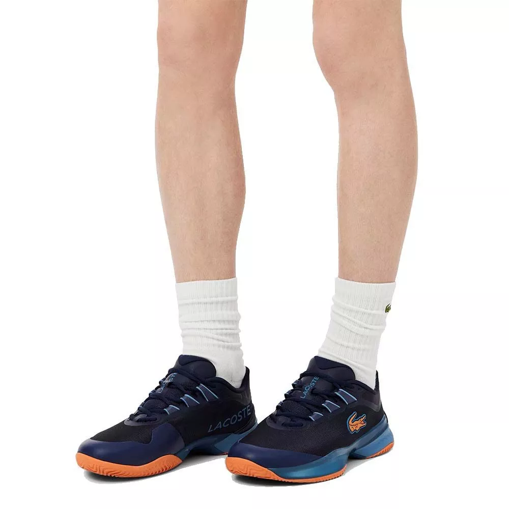 Lacoste AG-LT Ultra Roland Garros Clay Court Tennis Shoes Navy Blue
