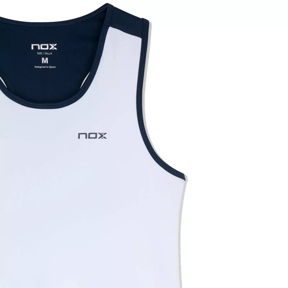 Nox Team 26 Women's White / Navy Tank Top