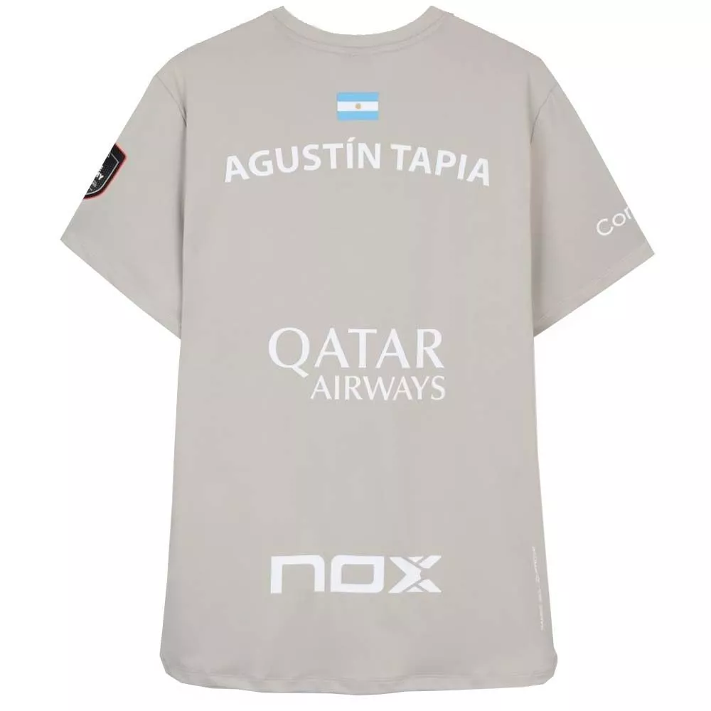 Nox AT10 Agustín Tapia 2026 Grey T-shirt