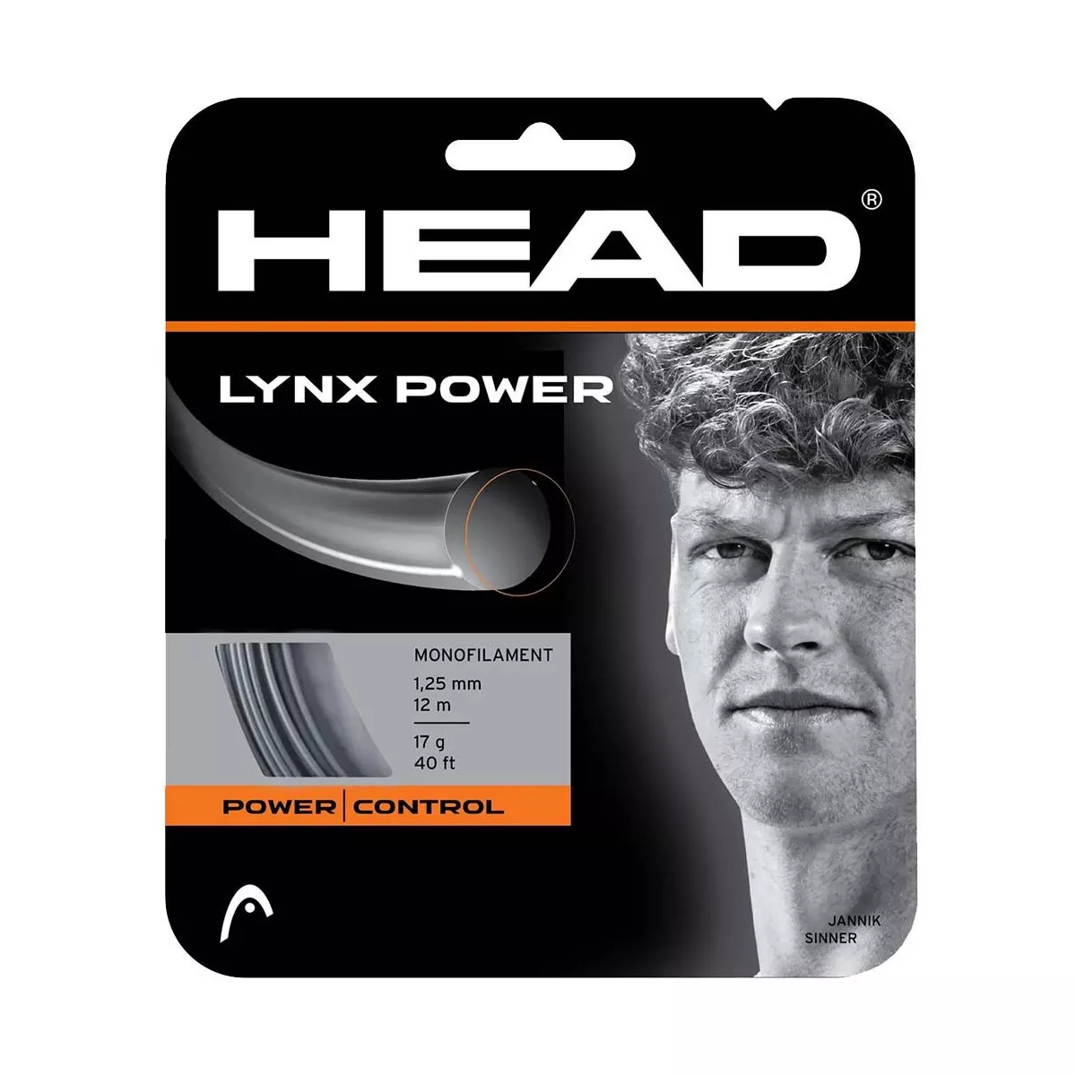 Head Lynx Power Grey String 12m