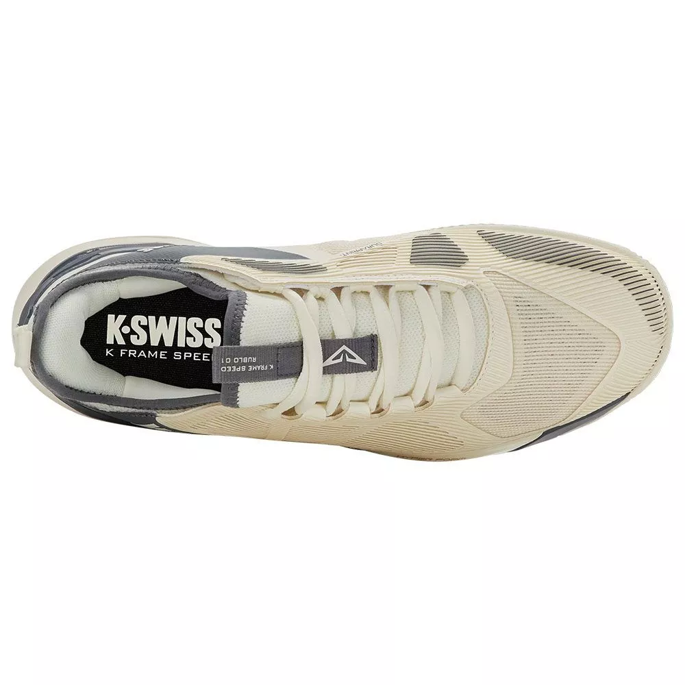 K-Swiss K-Frame Speed Rublo Clay Tennis Shoes Beige