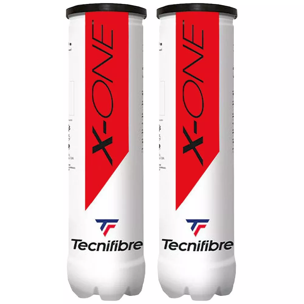 Tecnifibre X-One bipack (2 tubes of 4 balls)