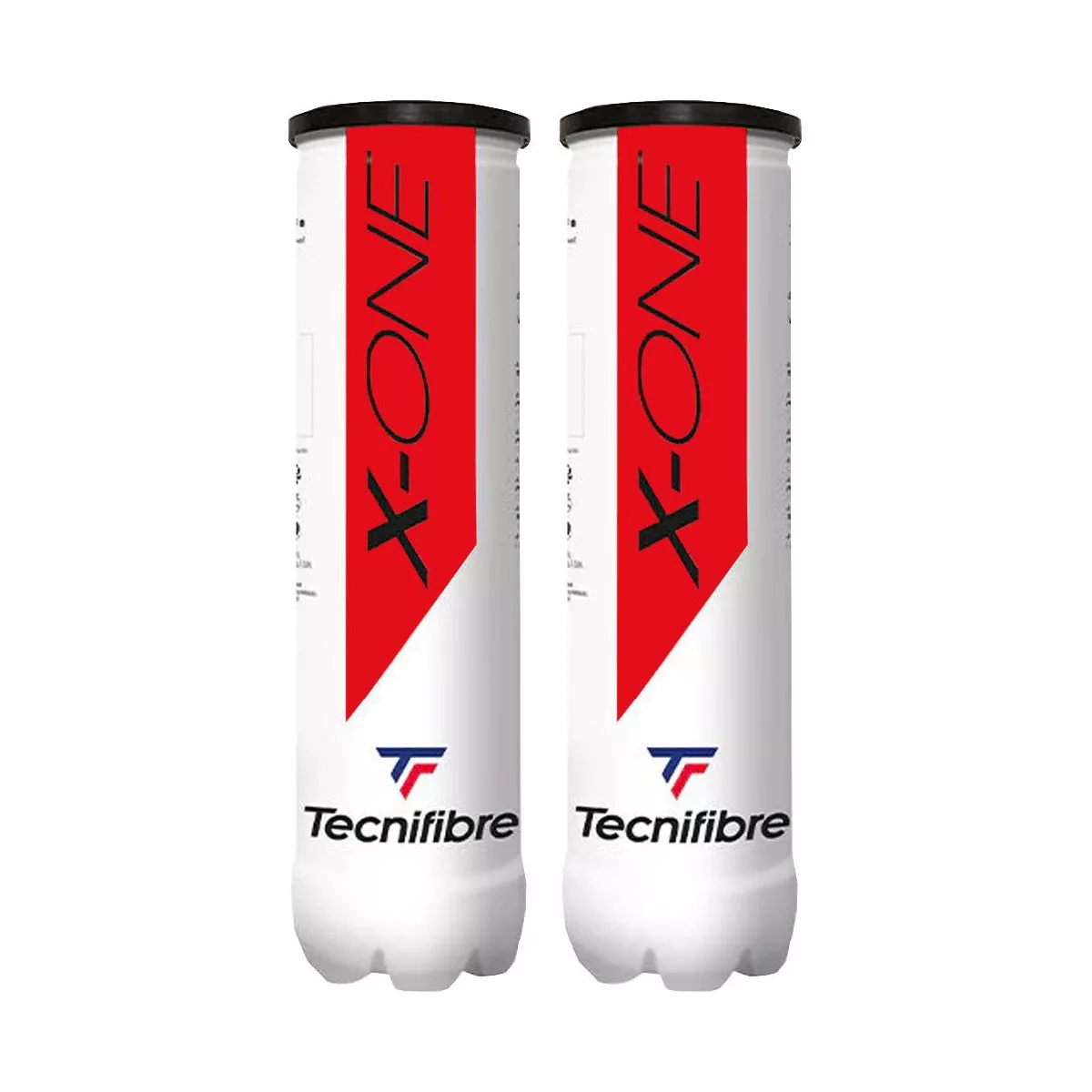 Tecnifibre X-One bipack (2 tubes of 4 balls)