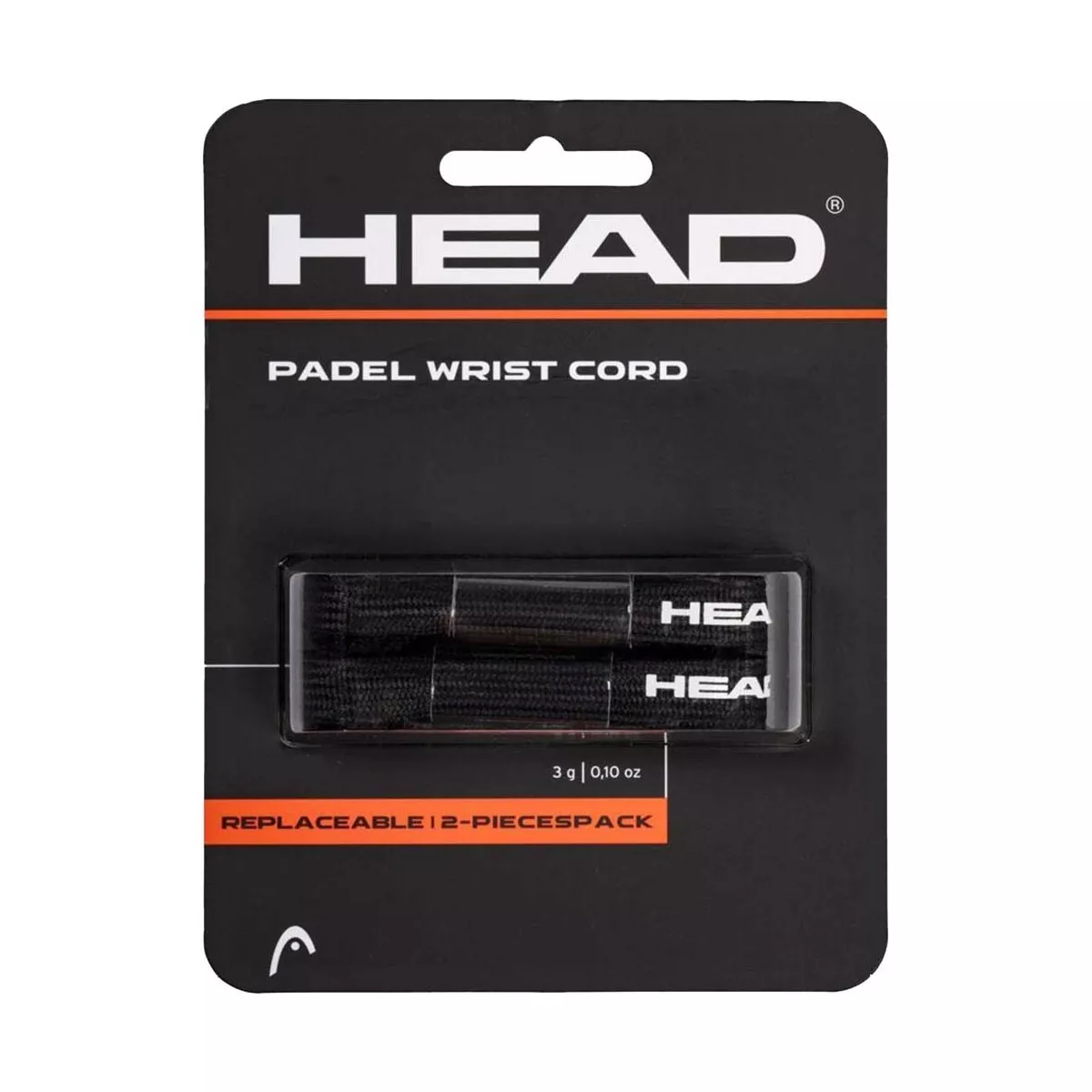 Head Padel Wrist Strap x2 Black