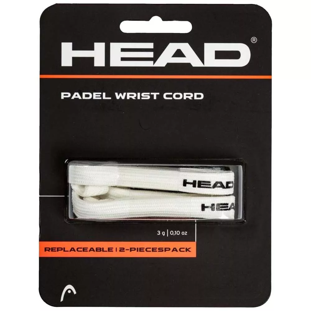 Head Replaceable Padel Cord 2-Pack - White