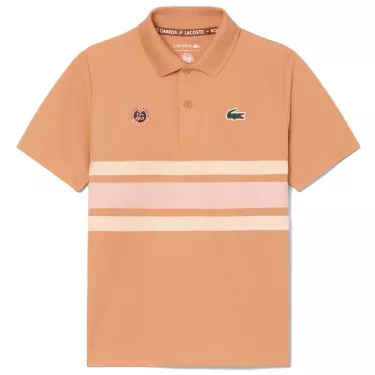 Lacoste Roland Garros Ball Boy Junior Polo Shirt Orange
