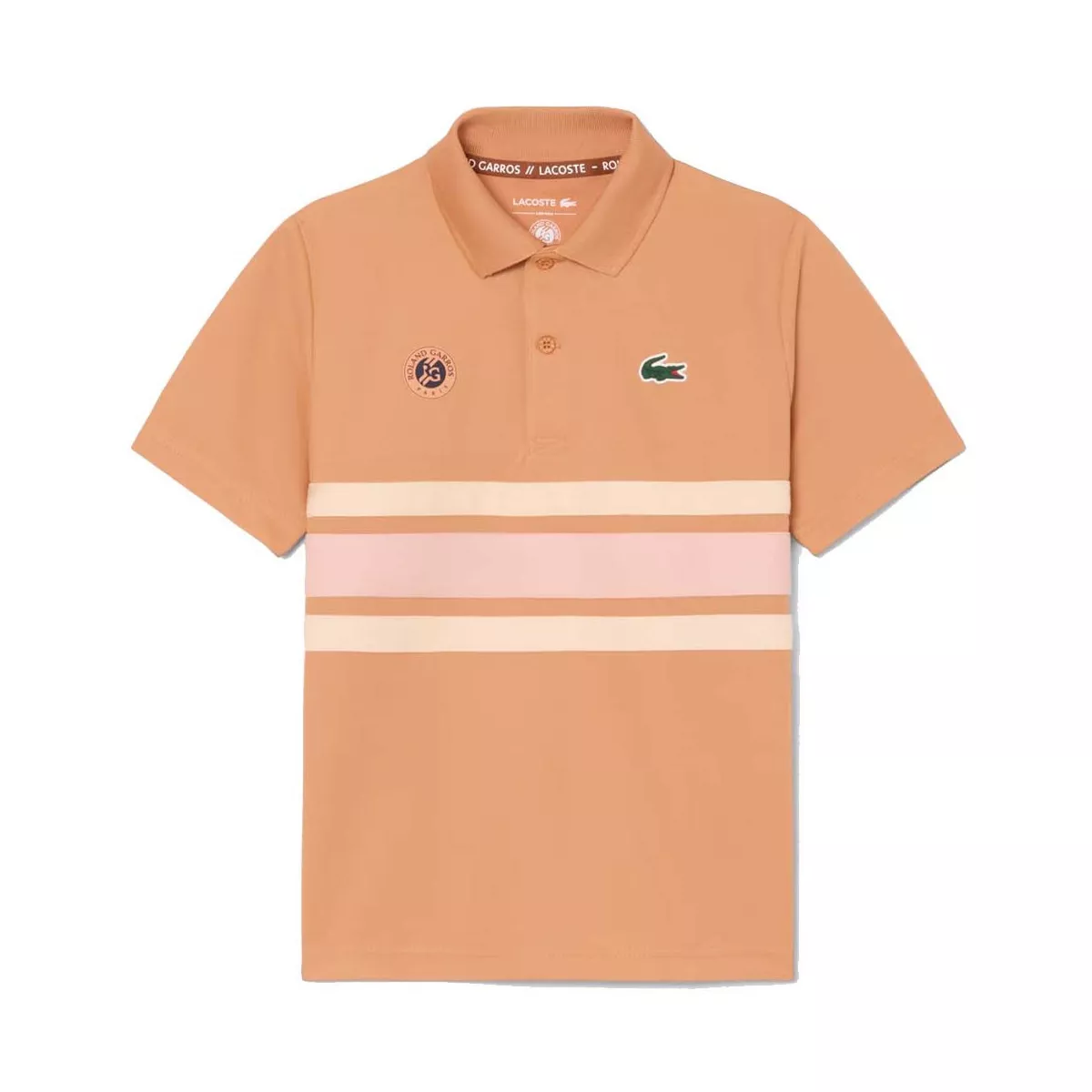Lacoste Roland Garros Ball Boy Junior Polo Shirt Orange
