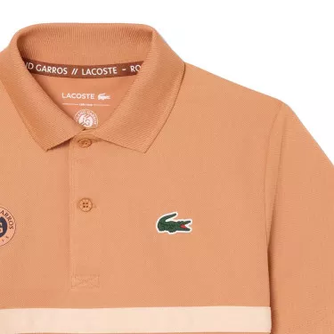 Lacoste Roland Garros Ball Boy Junior Polo Shirt Orange