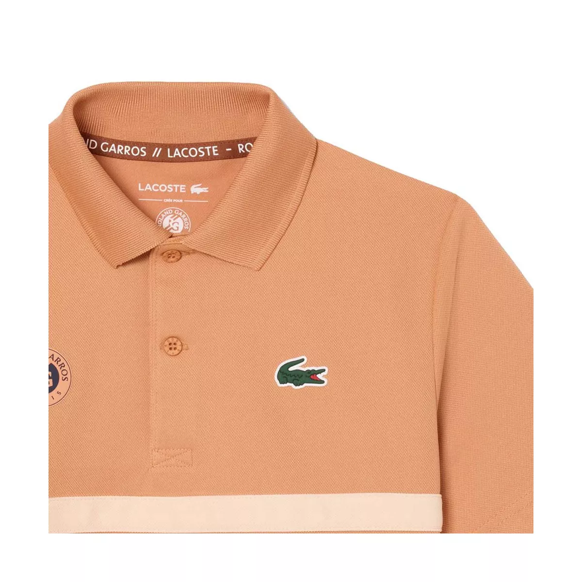 Lacoste Roland Garros Ball Boy Junior Polo Shirt Orange