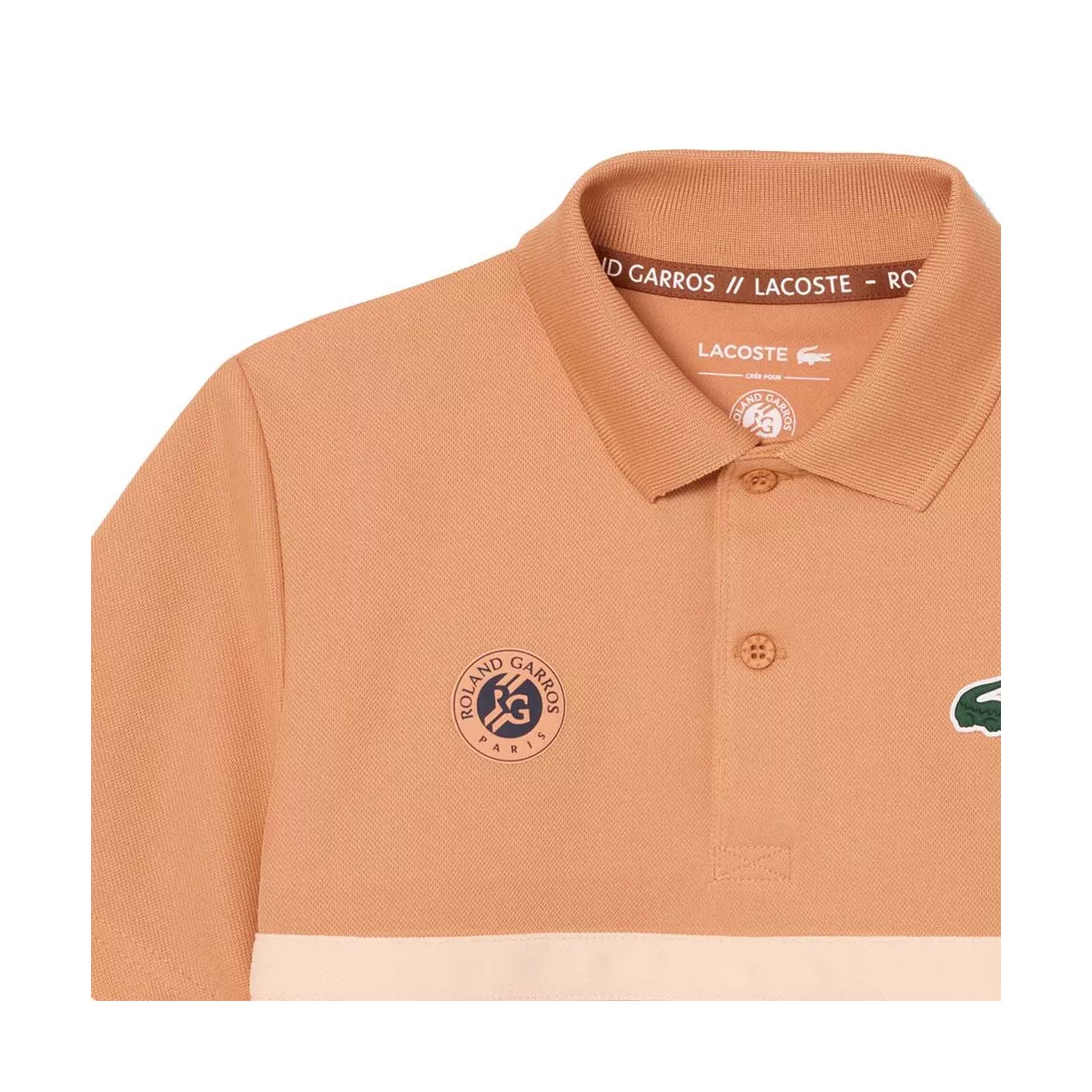 Lacoste Roland Garros Ball Boy Junior Polo Shirt Orange