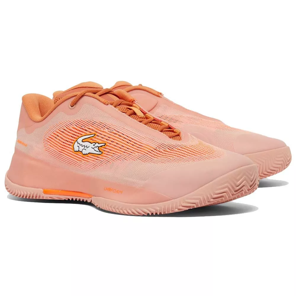 Lacoste AG-LT Pro x Daniil Medvedev Clay Court Tennis Shoes Orange