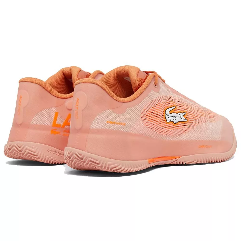 Lacoste AG-LT Pro x Daniil Medvedev Clay Court Tennis Shoes Orange