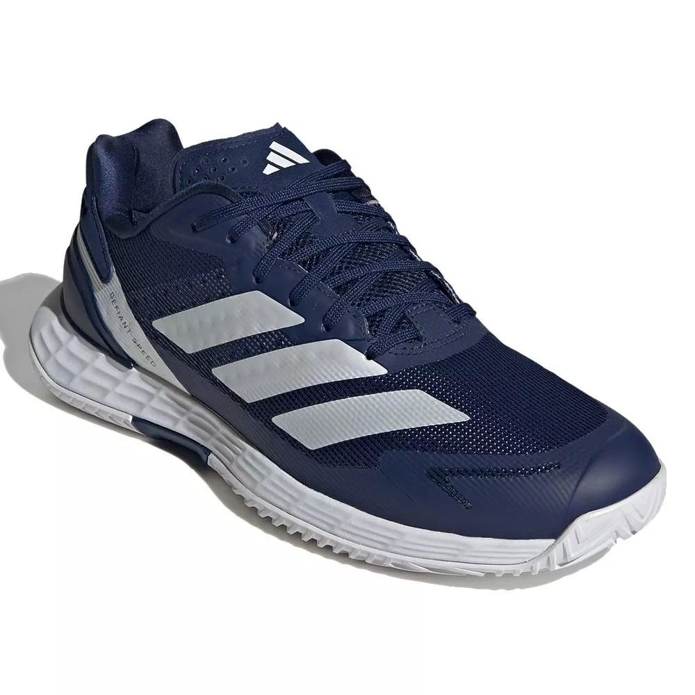 Adidas Defiant Speed 2 Tennis Shoes Navy / White