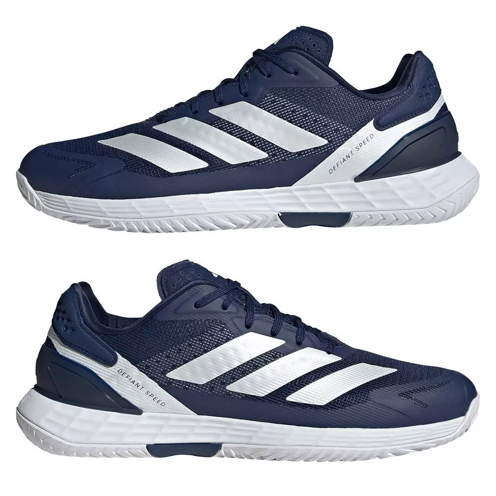 Adidas Defiant Speed 2 Tennis Shoes Navy / White