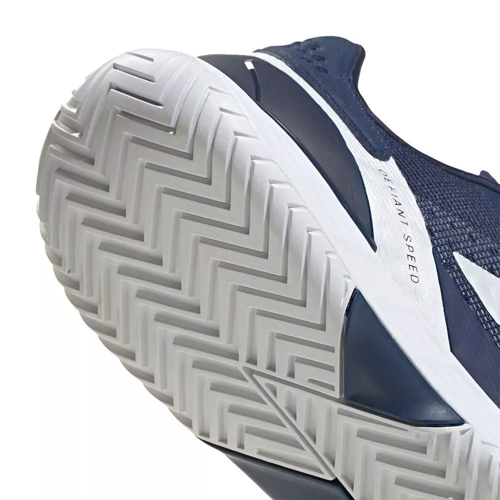 Adidas Defiant Speed 2 Tennis Shoes Navy / White