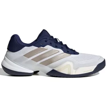 Adidas Barricade 14 Tennis Shoes White / Navy Blue