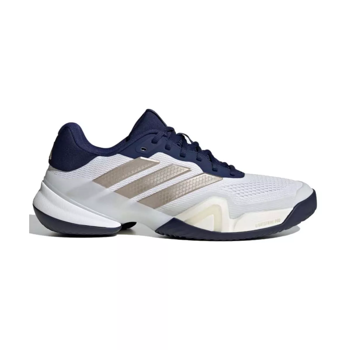 Adidas Barricade 14 Tennis Shoes White / Navy Blue