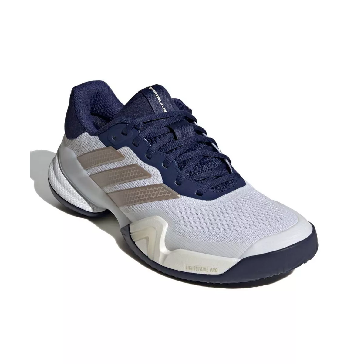 Adidas Barricade 14 Tennis Shoes White / Navy Blue